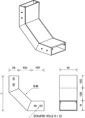 垂直內彎彎頭